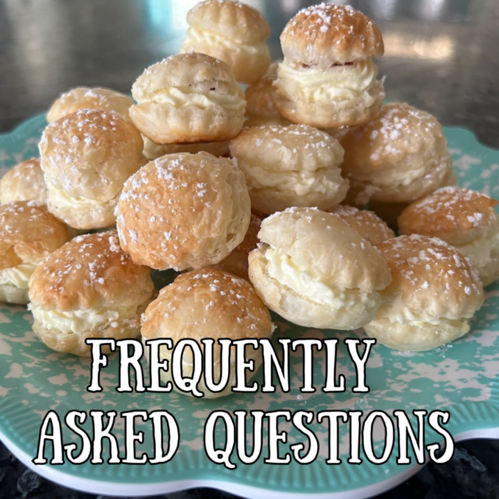 mini cream puffs 