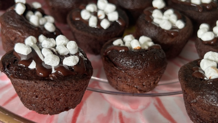 Image for Hot Cocoa Cake Bites with Marshmallow Fluff