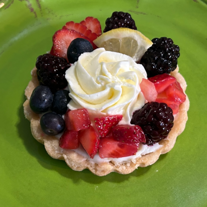 Cheesecake Tarts with Fresh Berries