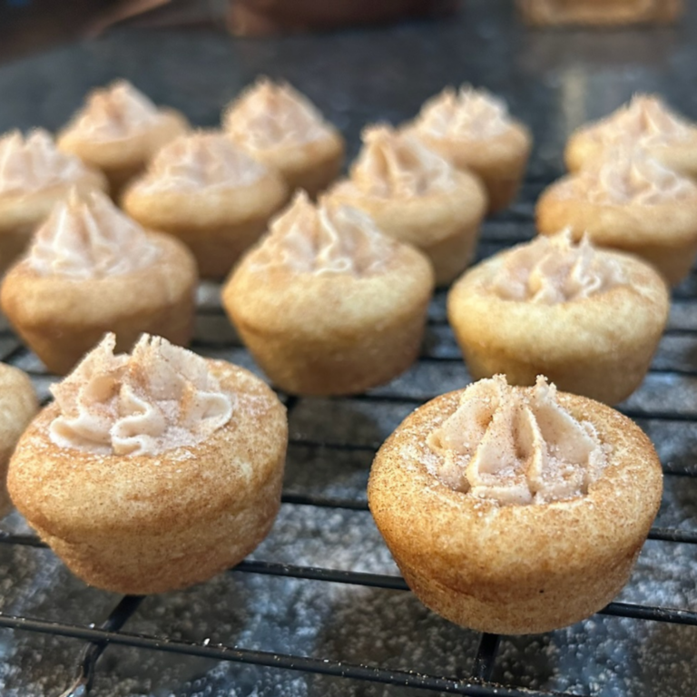 Snickerdoodle Cookie Cups with Cinnamon Marshmallow Filling