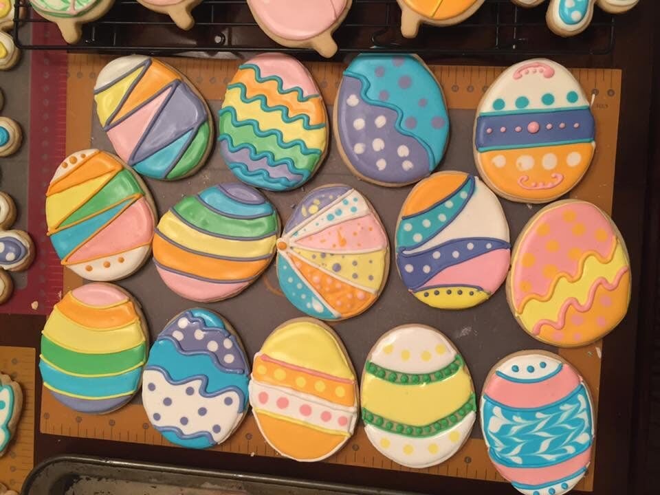 easter egg cookies