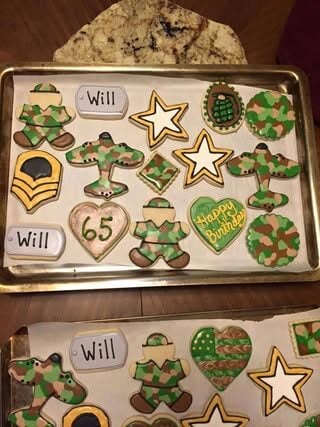 armed forces cookies