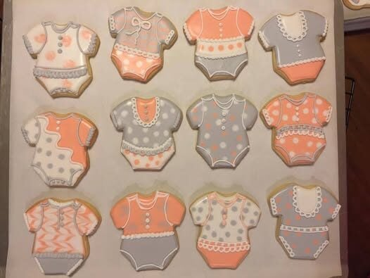 baby shower cookies