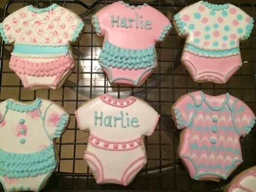 baby shower cookies