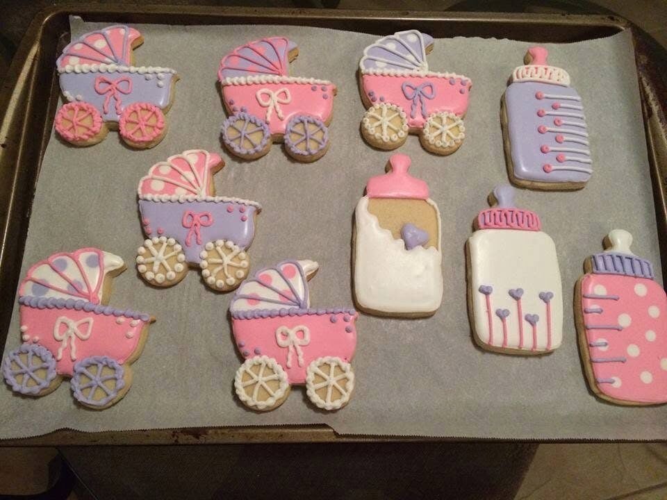 baby shower cookies