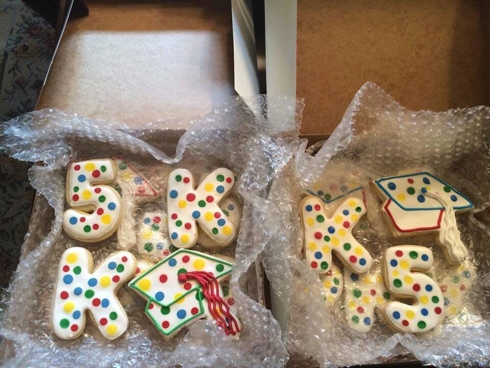 5th birthday cookies