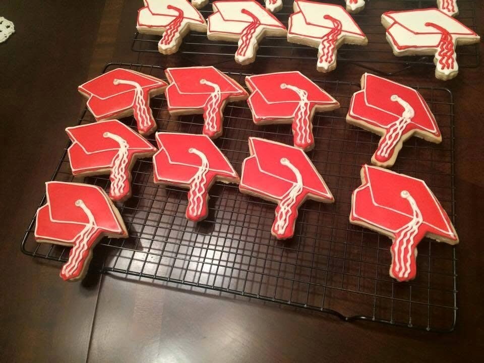 graduation cookies