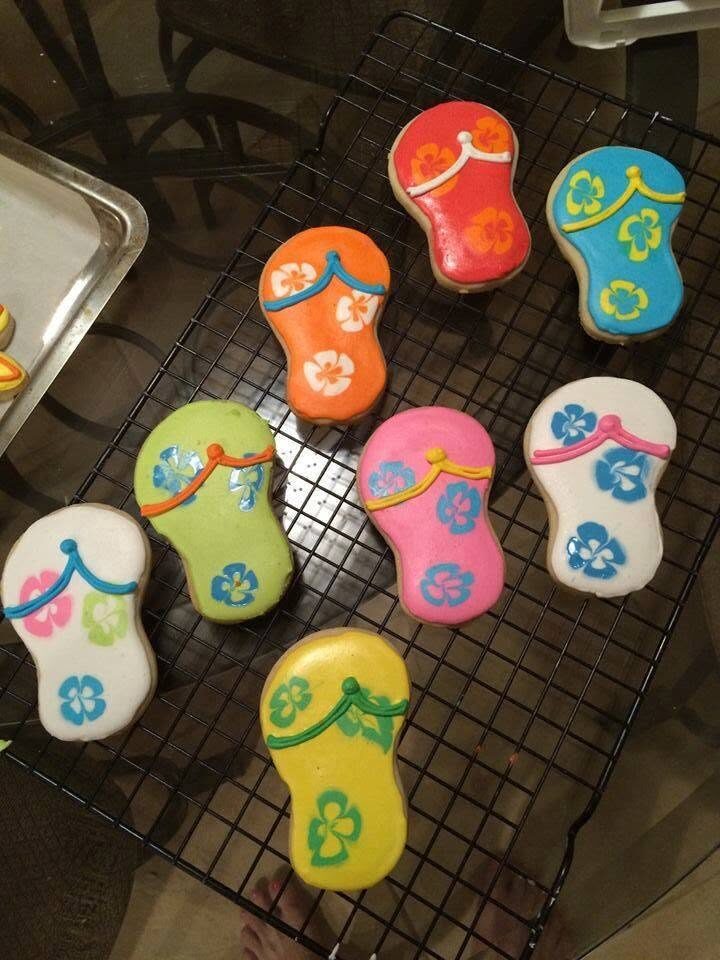 flip-flop cookies