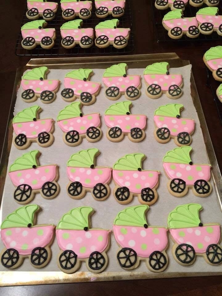 baby shower cookies