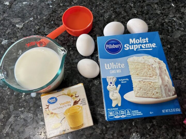 white cake ingredients