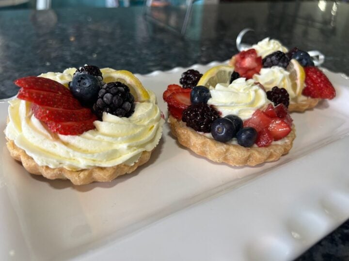 Cheesecake Tarts with Fresh Berries