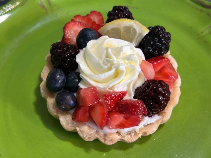 Cheesecake Tarts with Fresh Berries