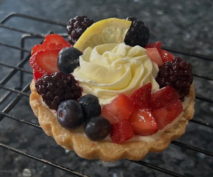 Cheesecake Tarts with Fresh Berries