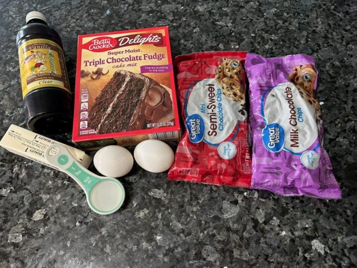 Brownie Bites ingredients