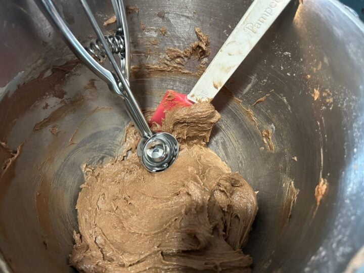 cake batter in bowl