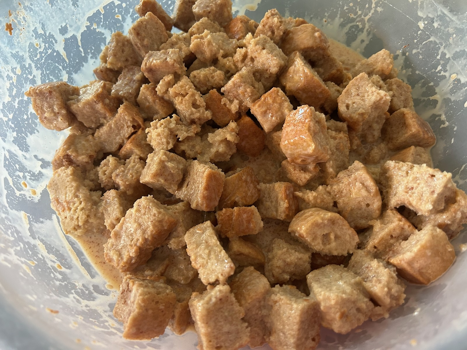 soaked bread