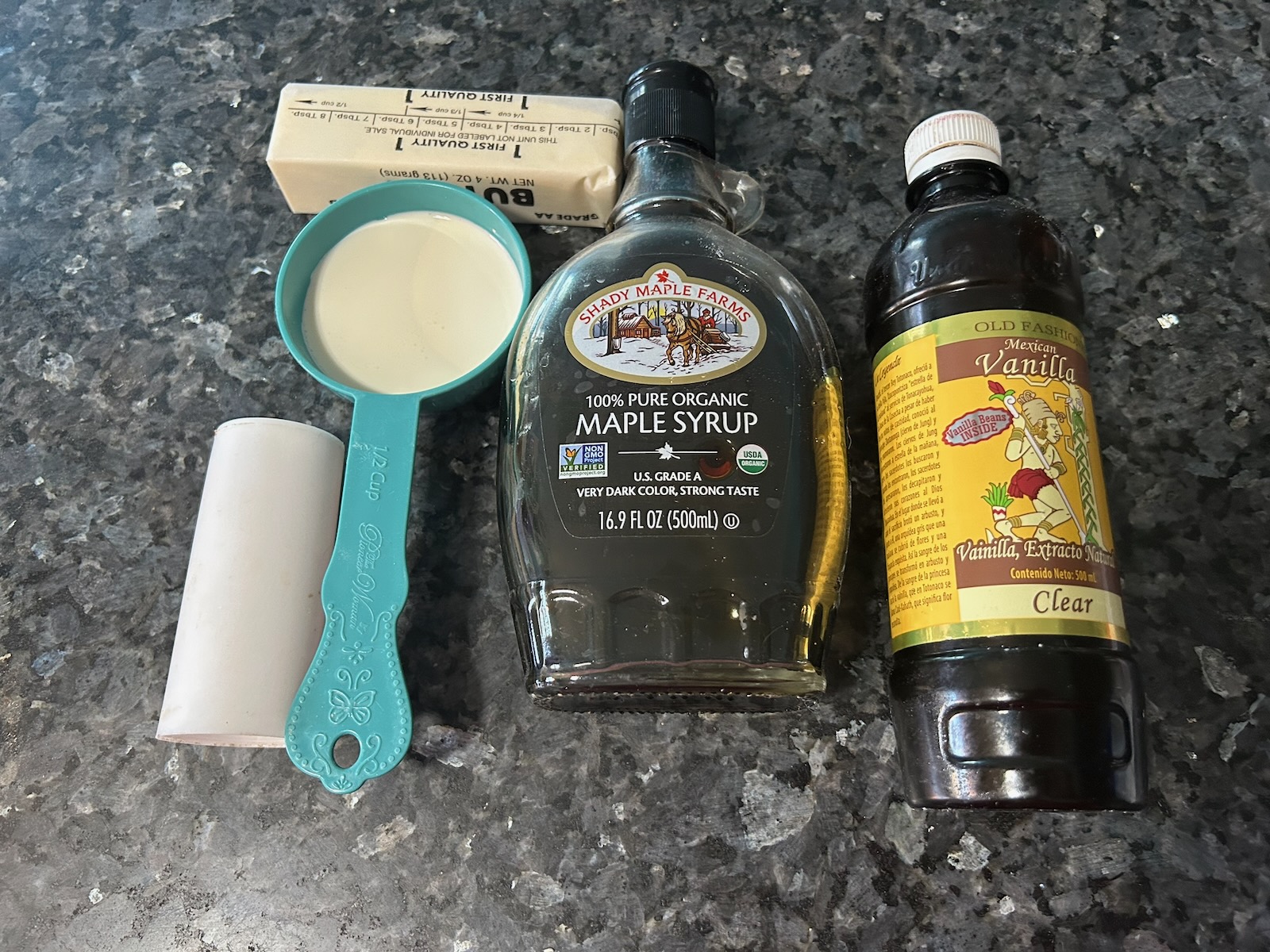 maple butter glaze ingredients
