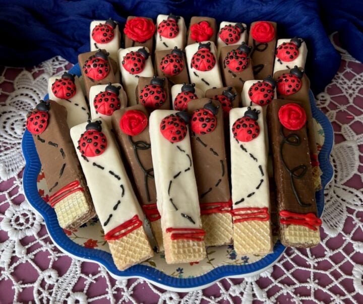 chocolate covered wafer cookies