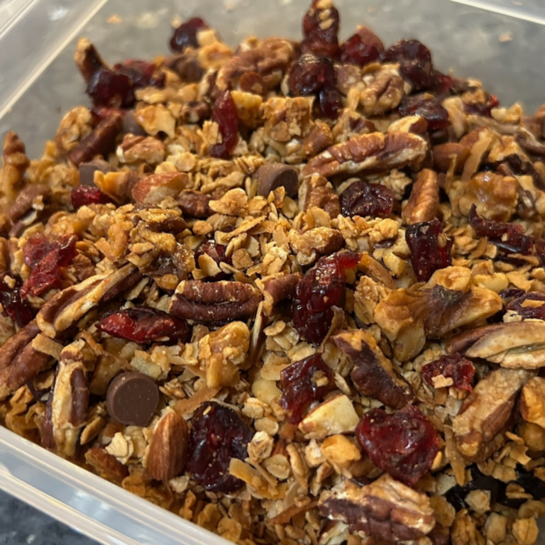 Easy Honey Maple Granola
