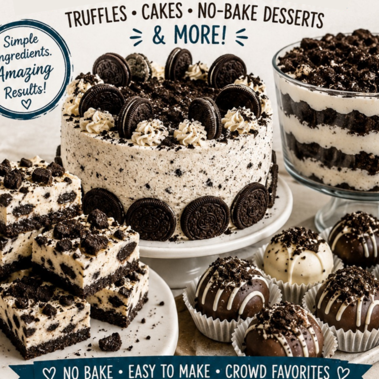 20+ Best Oreo Recipes: Truffles, Cakes, No-Bake Desserts & More