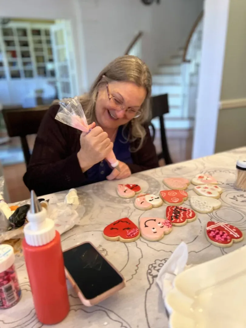 decorating with royal icing