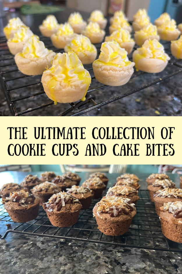The Ultimate Collection of Cookie Cups and Cake Bites
