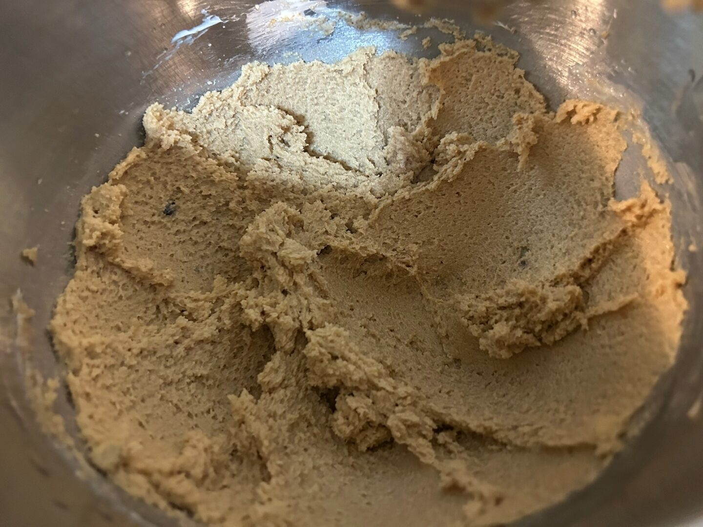 butter mixed with brown sugar