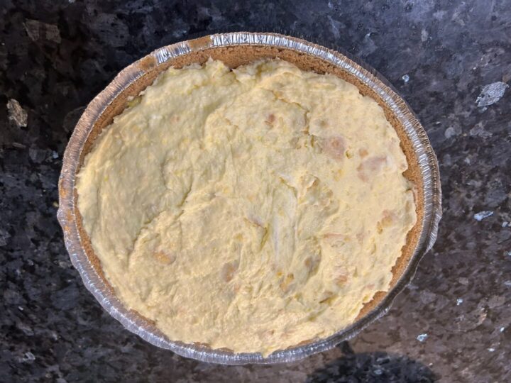 No Bake Lemon Oreo Pie