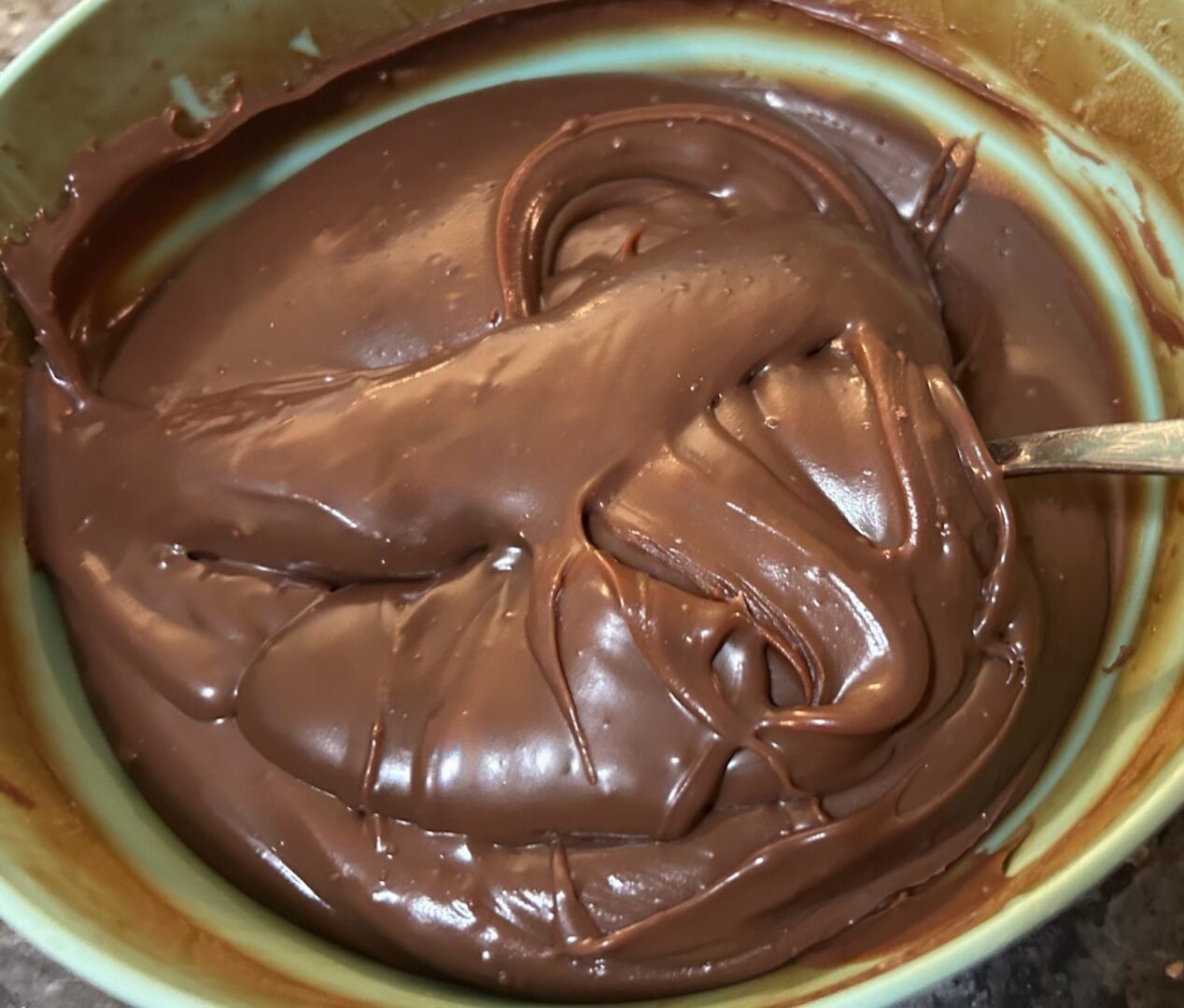 thick chocolate ganache