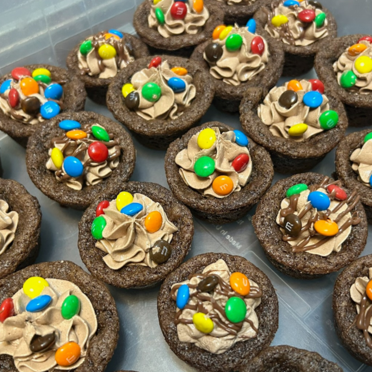 Chocolate Cookie Cups with Marshmallow Filling