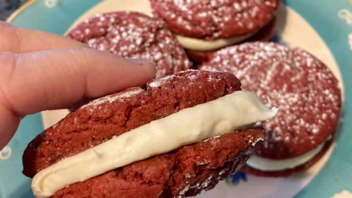 Image for How to Turn a Boxed Cake Mix into Whoopie Pies (and Easy Sandwich Cookies!)