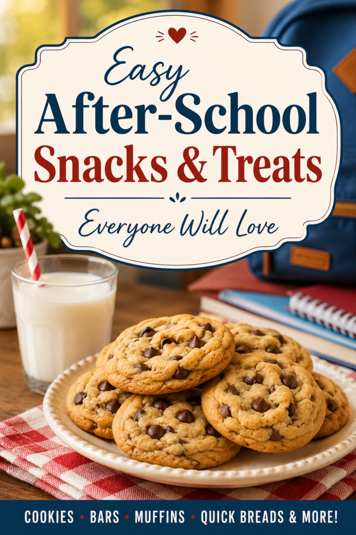 Easy After-School Snacks & Treats