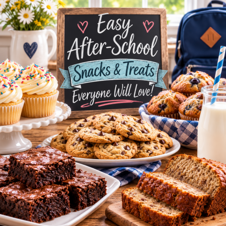 Easy After-School Snacks & Treats Everyone Will Love