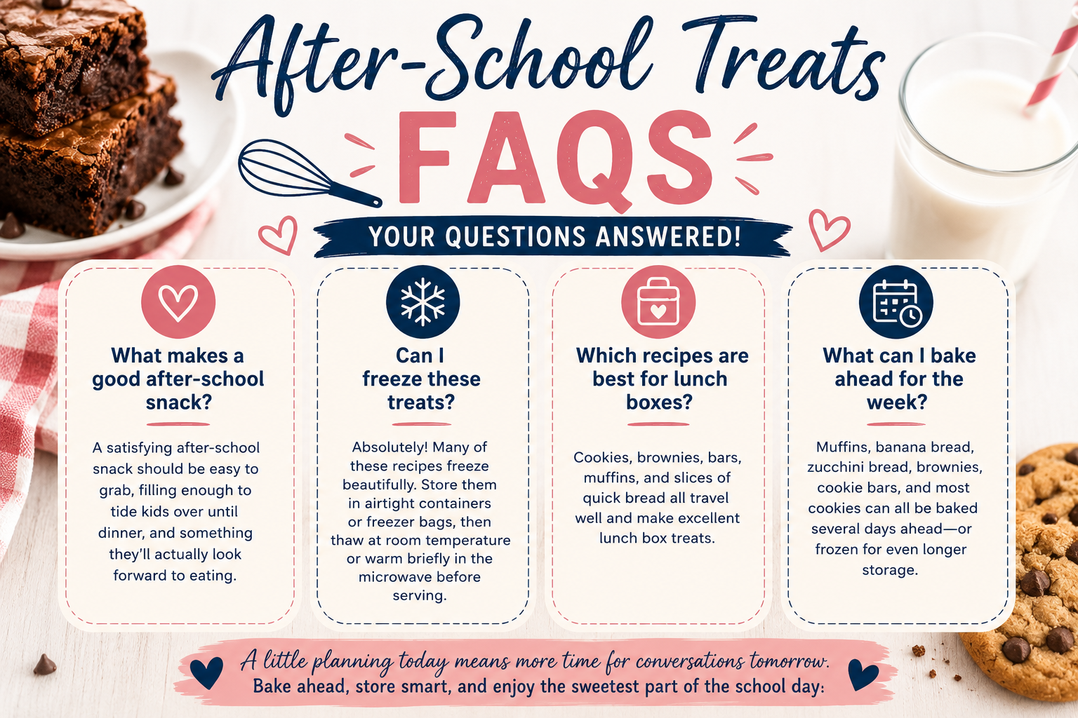 Easy After-School Snacks & Treats