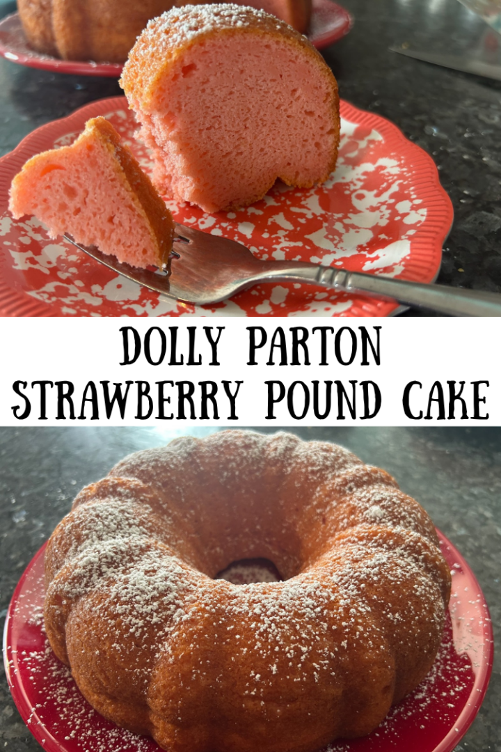 Dolly Parton Strawberry Pound Cake