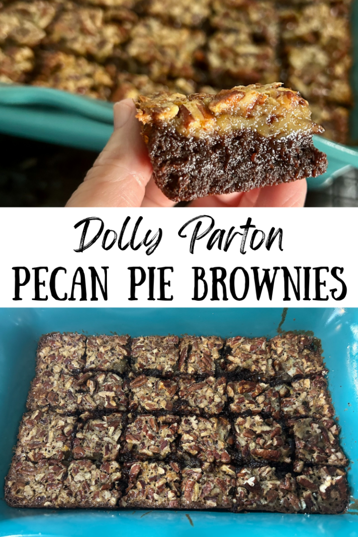 Dolly Parton Pecan Pie Brownies