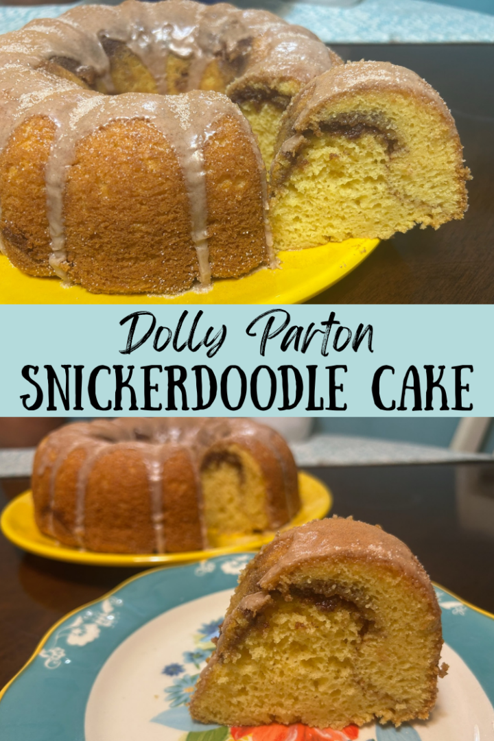Dolly Parton Snickerdoodle Cake