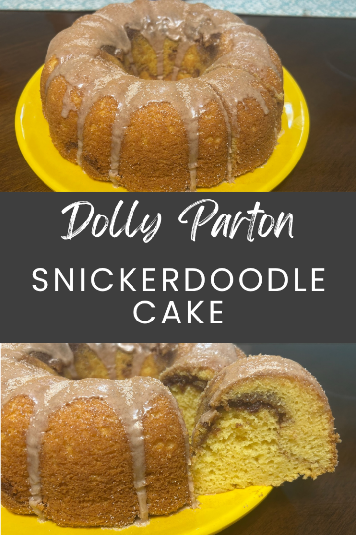 Dolly Parton Snickerdoodle Cake