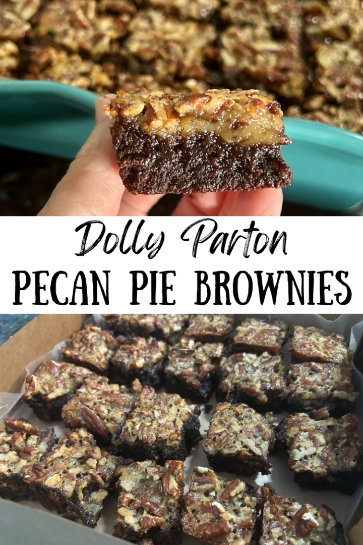 Dolly Parton Pecan Pie Brownies