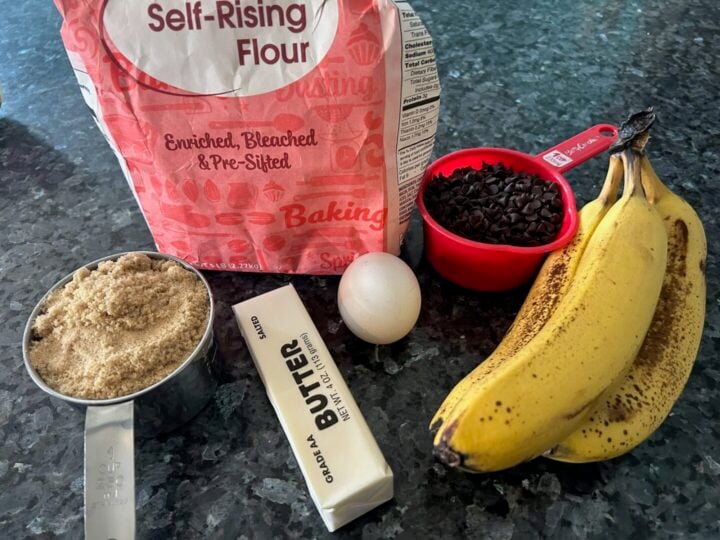 banana bread ingredients
