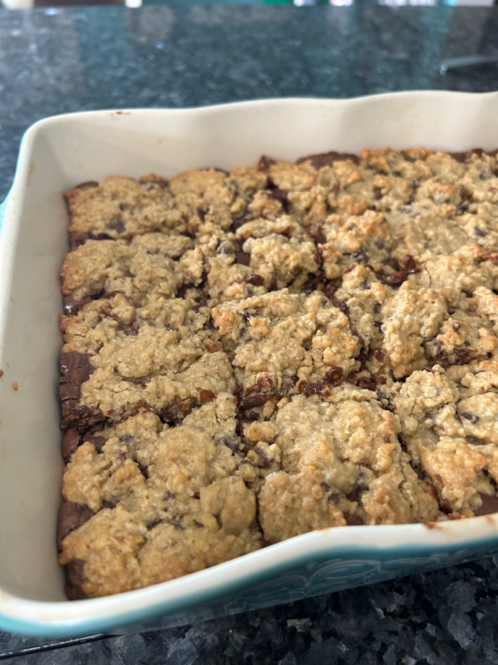 Easy Nutella Revel Bars with Oats