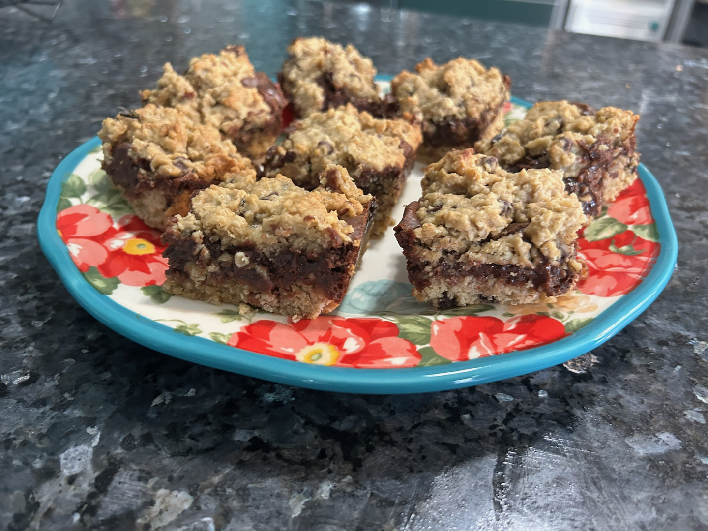 Easy Nutella Revel Bars with Oats