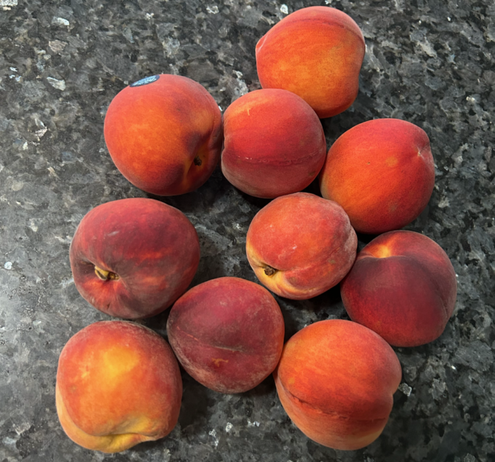 fresh peaches