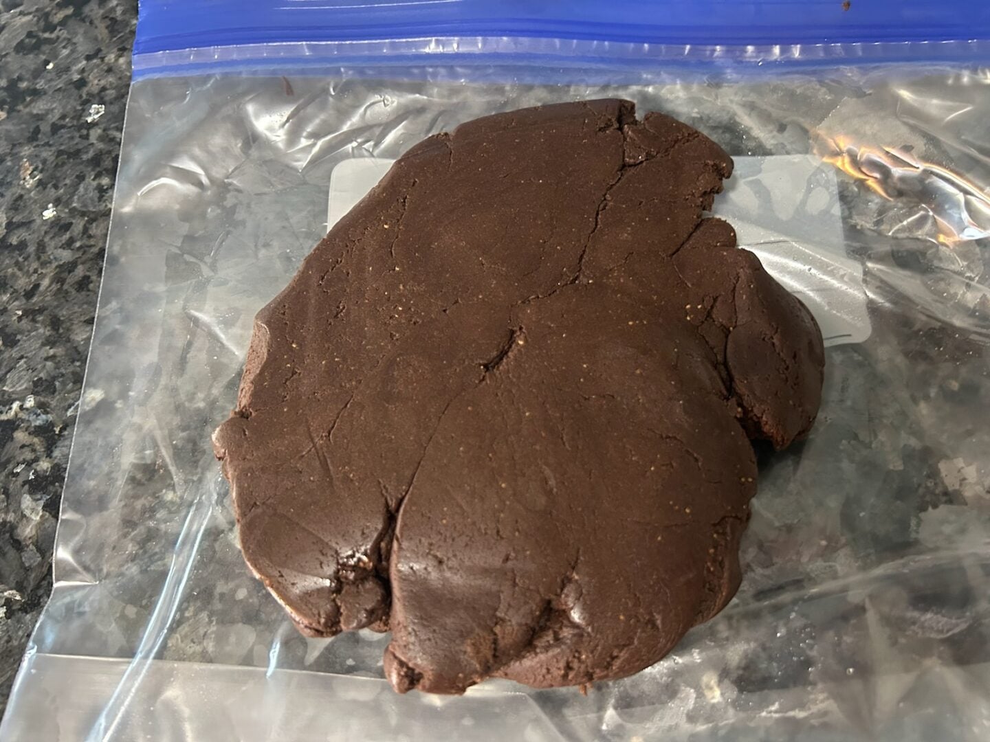 Dolly Parton Chocolate Thumbprint Cookie dough