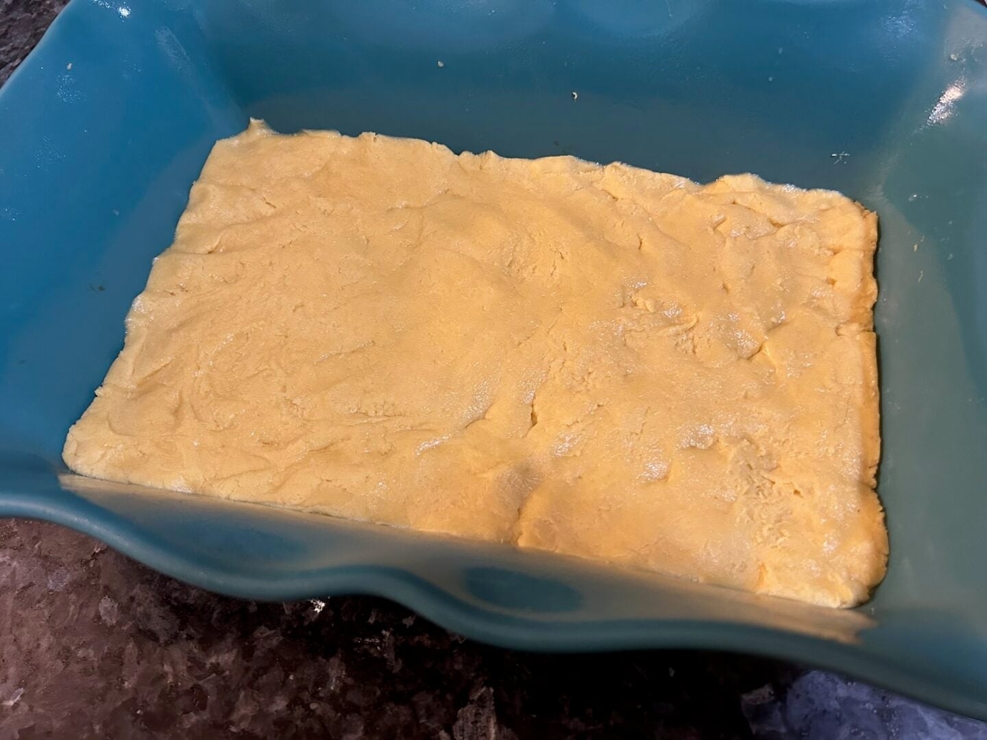 crust for gooey butter cake