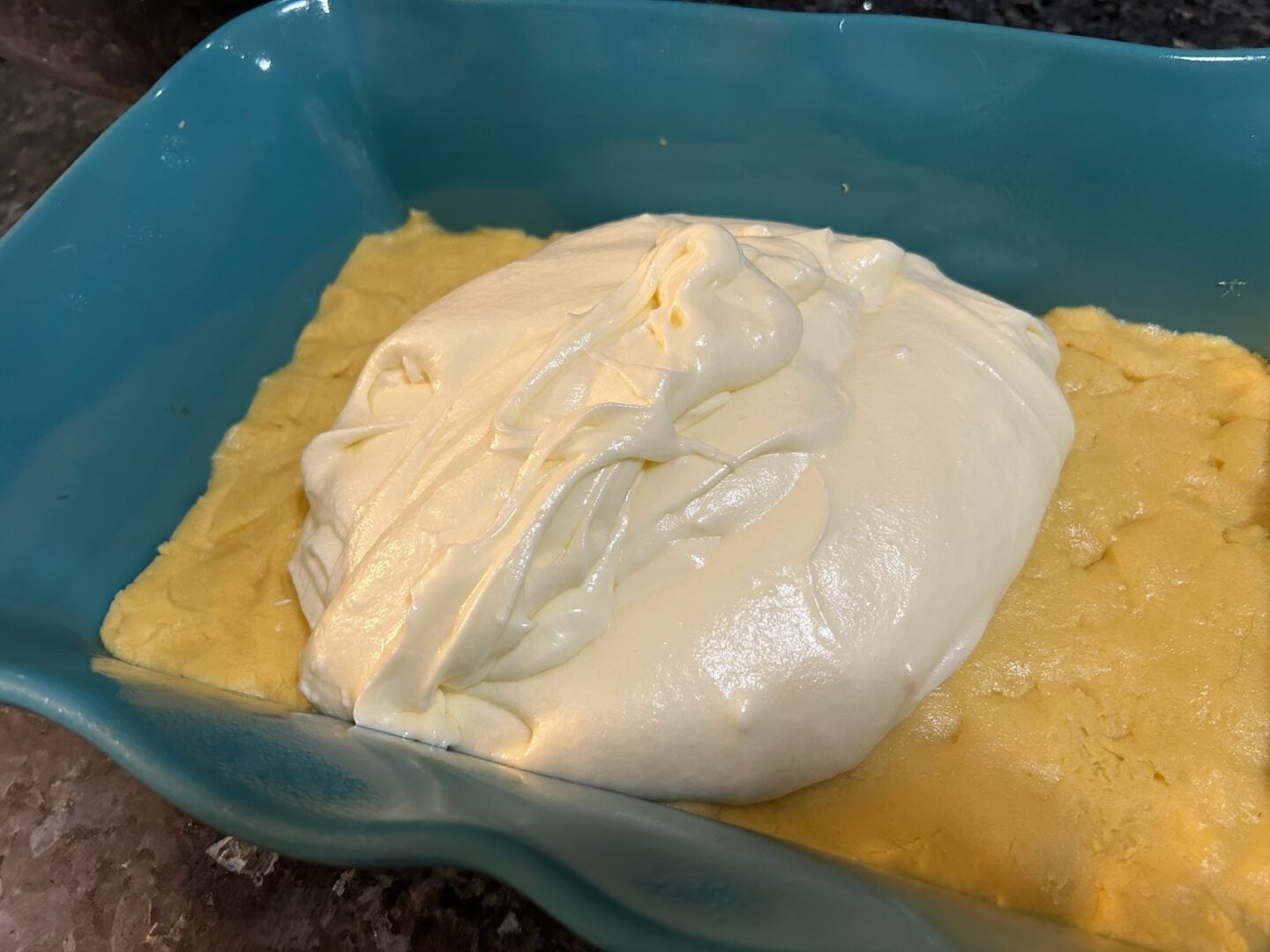 filling for gooey butter cake