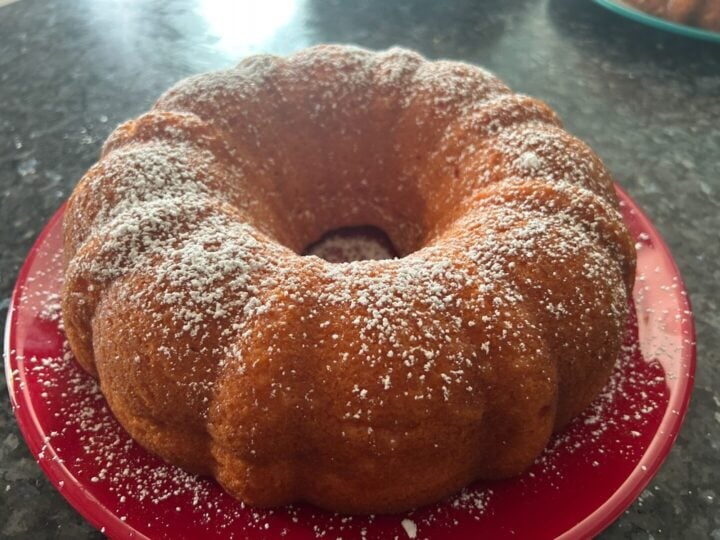 Strawberry Pound Cake