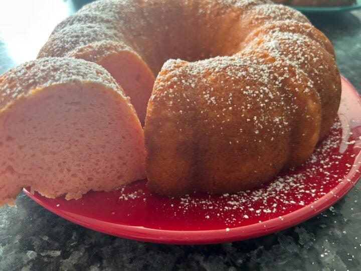 Strawberry Pound Cake