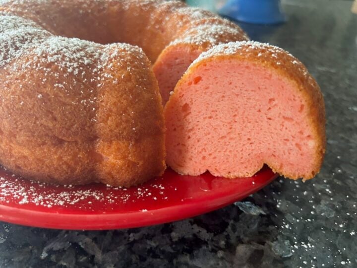 Strawberry Pound Cake