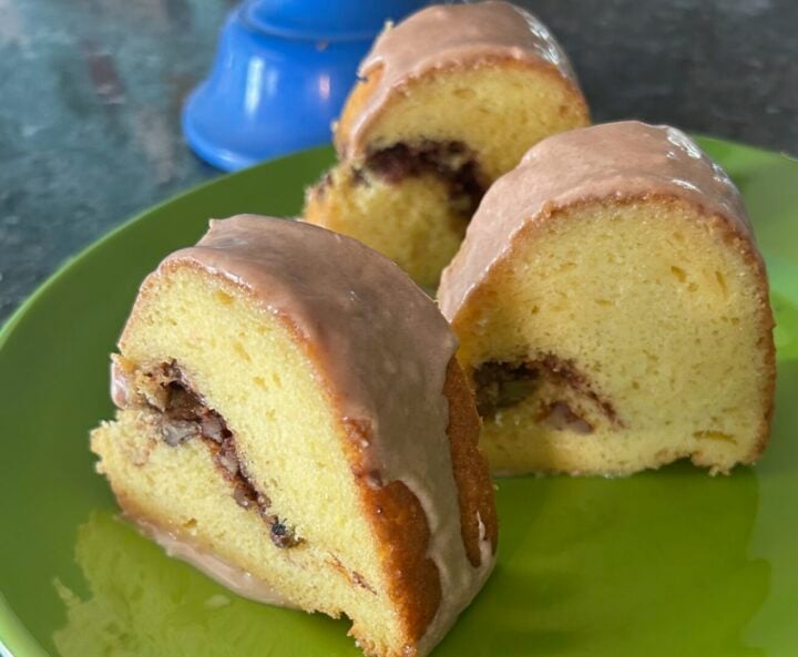 Dolly Parton Sock it to Me Cake sliced
